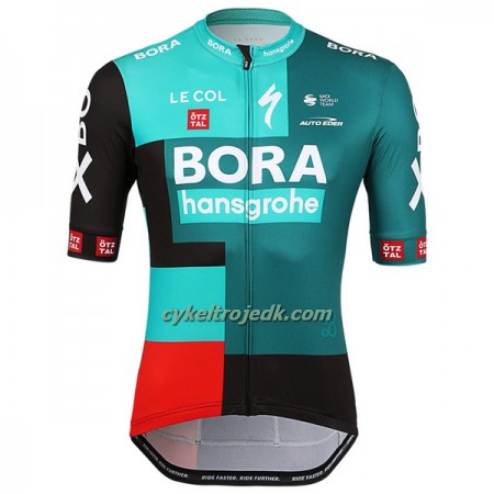 Cykeltrøje 2022 BORA-Hansgrohe Grøn Sort